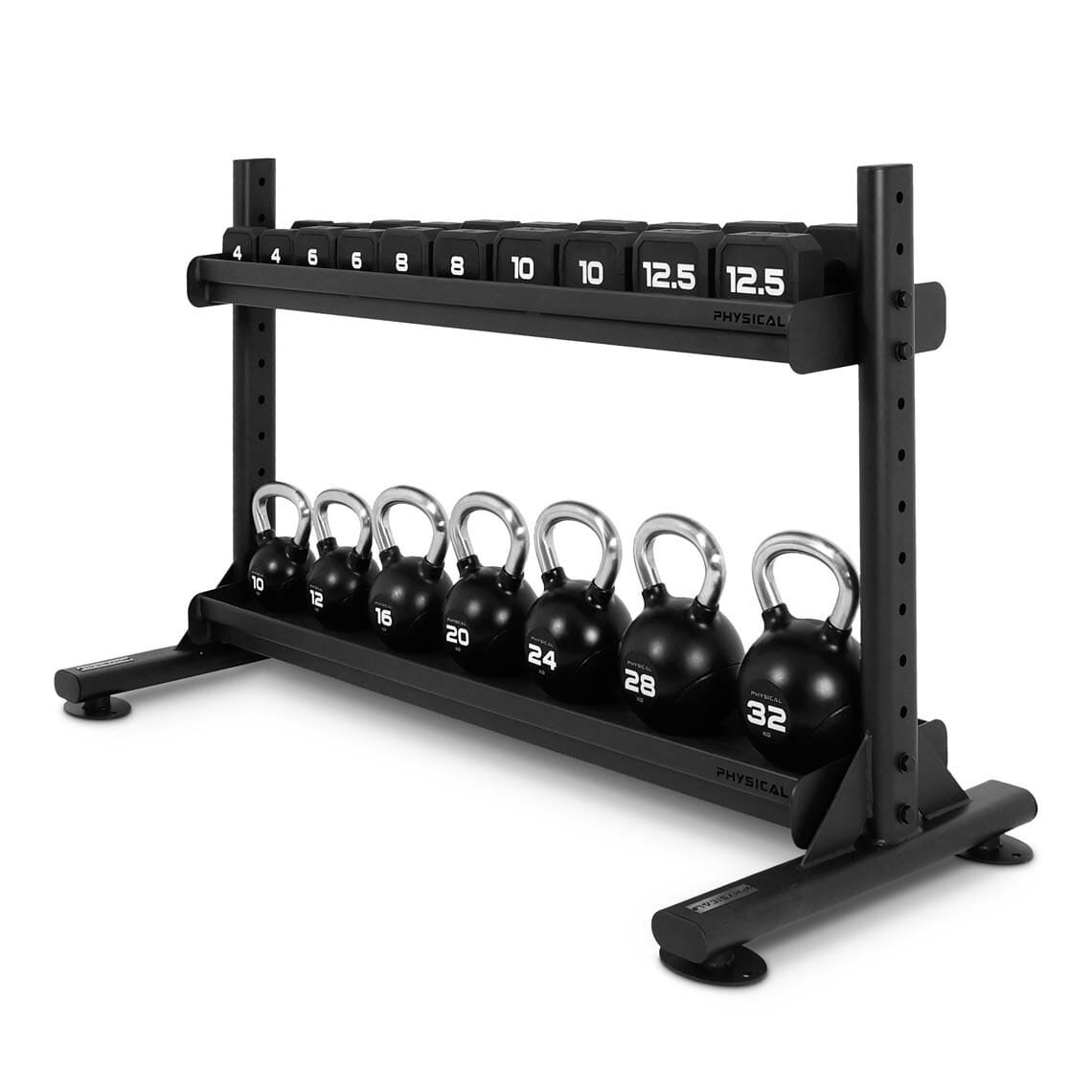 Physical Free Weight Modular Storage Rack - 2 Tier