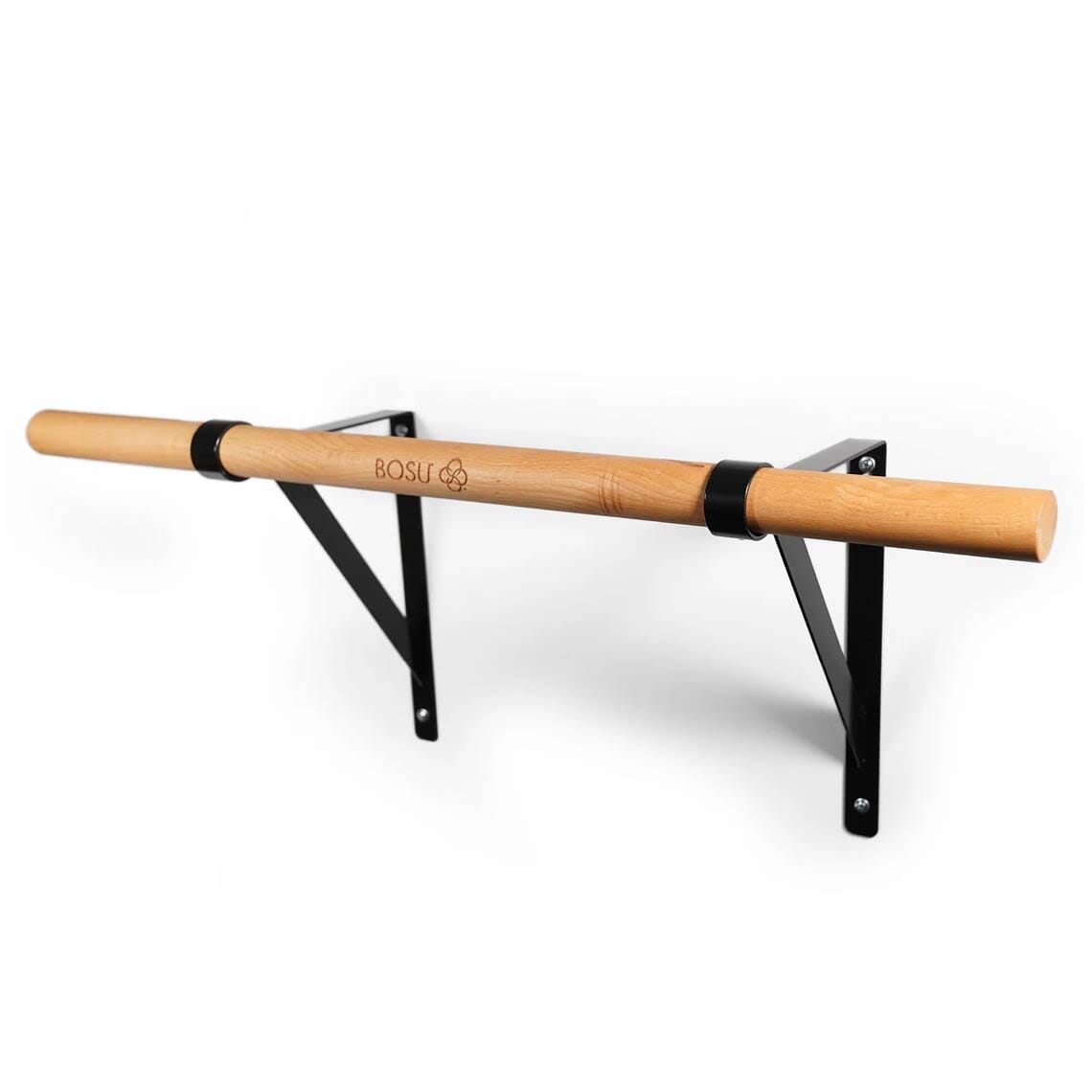 Kipika Ballet Bar Dance Barre Wandmontage Massief Houten Ballet Barre Systeem voor Thuis Workout Dans Apparatuur, Duurzame Metalen Ondersteuning, Hoogteverstelling, 3/6/9 FT Lang, 1 1/2 inch Diameter