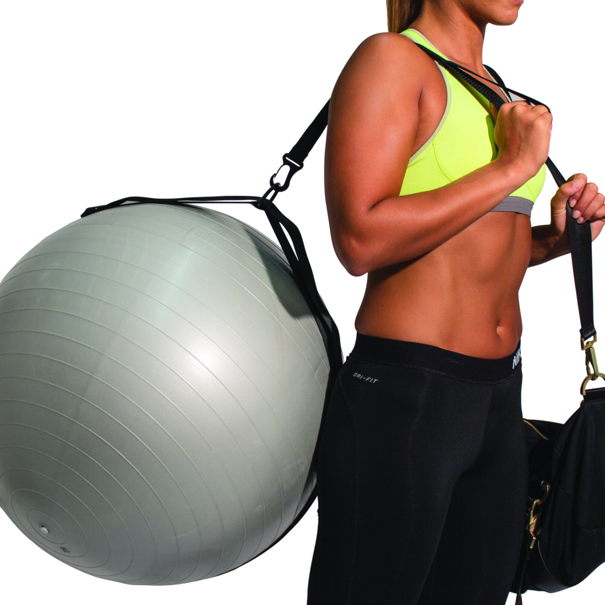 Exercise ball with straps new arrivals