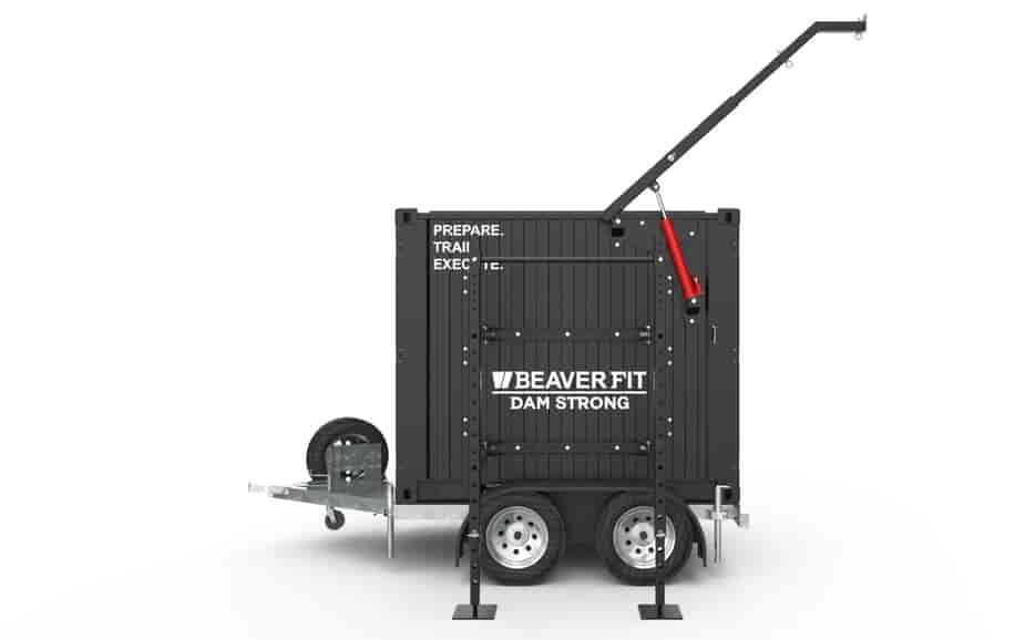 Beaverfit 5ft Mobile Locker 