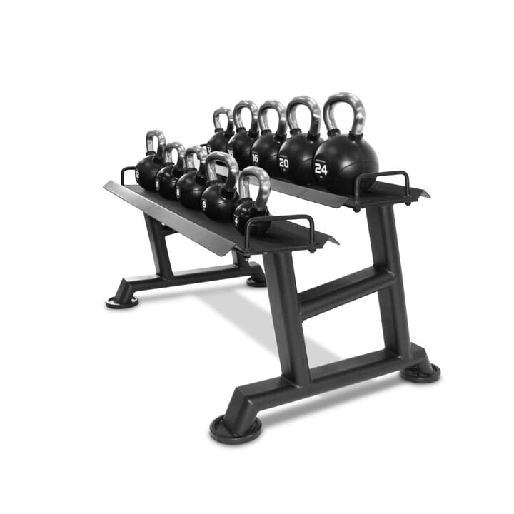 Set of 10 PU Kettlebells Rack Kettlebell Racks Sets Physical