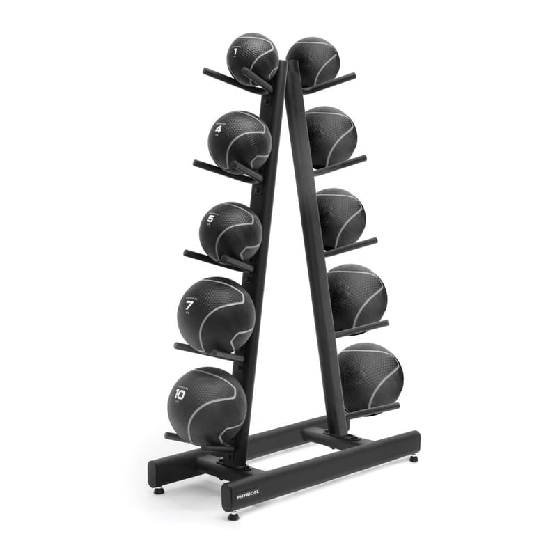 Medicine Ball Set And Rack Rubber Medicine Ball Set With Rack CAP