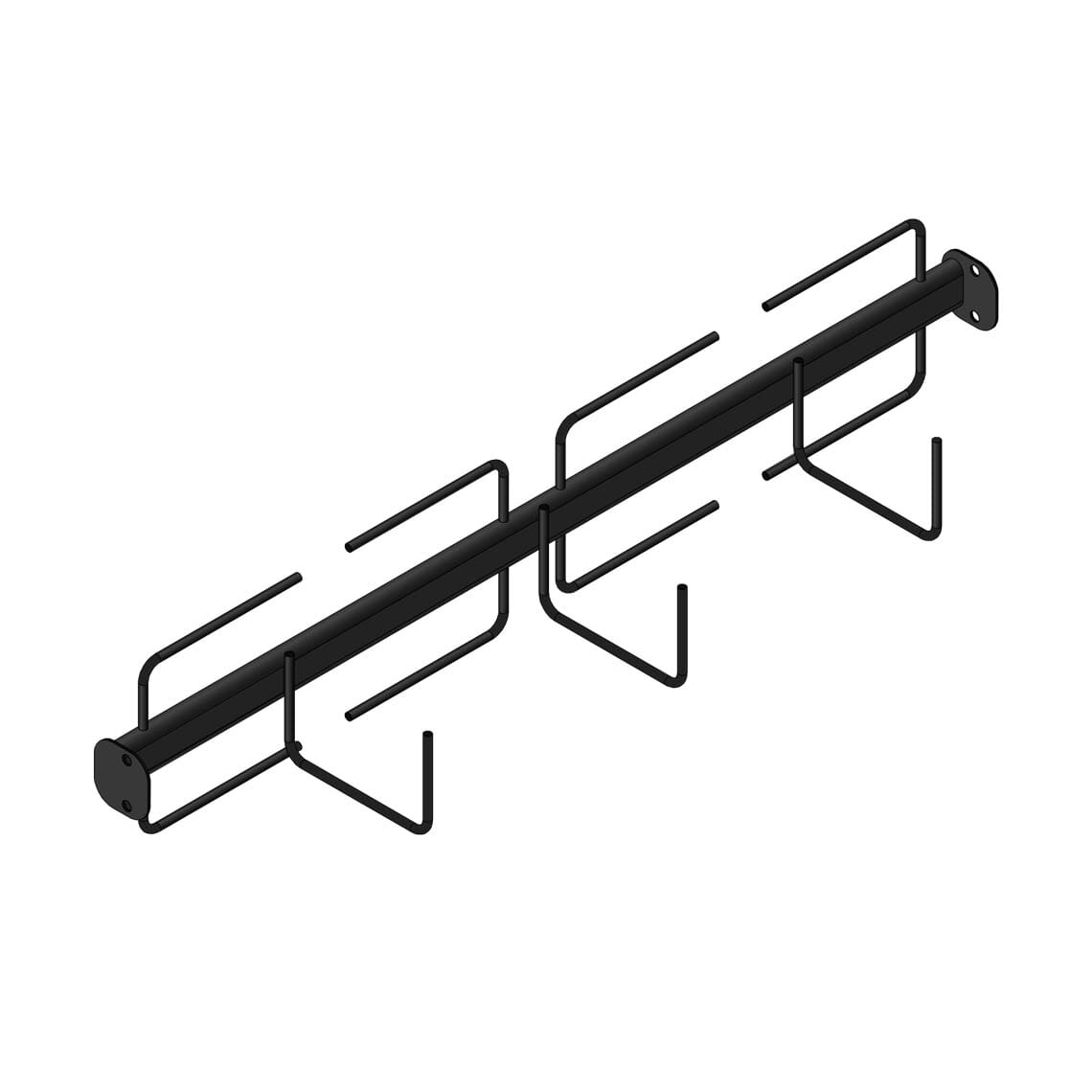 Physical Modular Storage Rack for Pump Bars & Collars