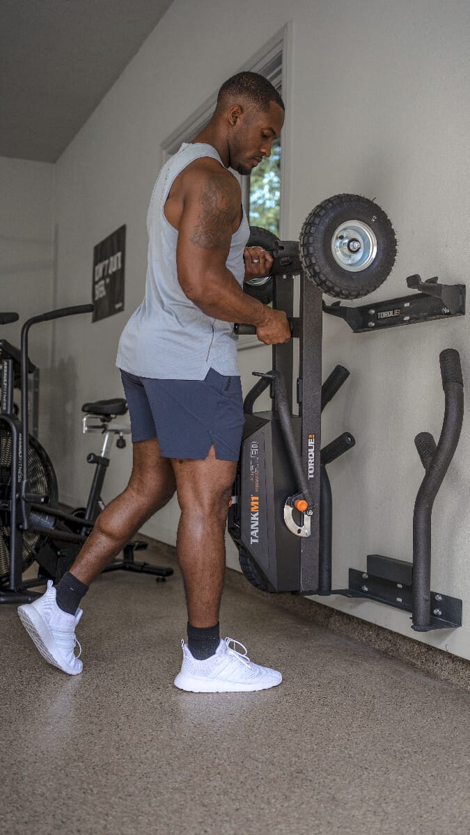 Tank fitness sled online