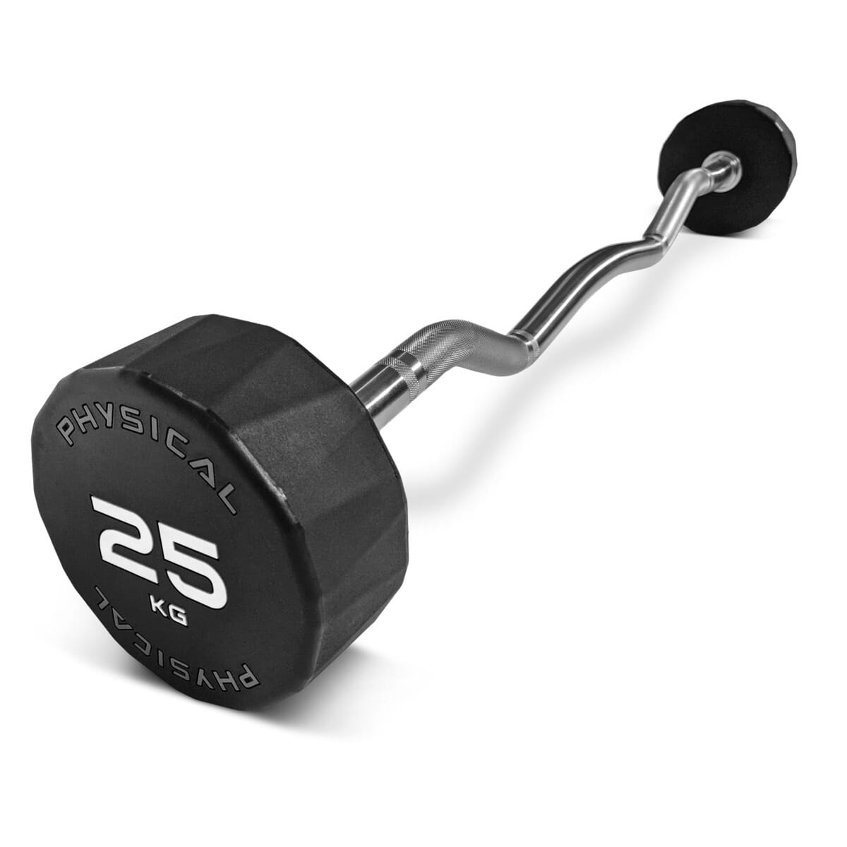Physical Performance Polyurethane EZ Curl Barbell Physical
