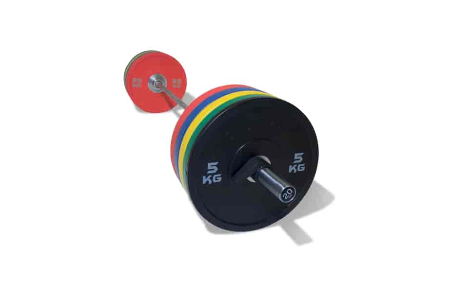 PU Competition Bumper Plate Barbell Set (170kg)