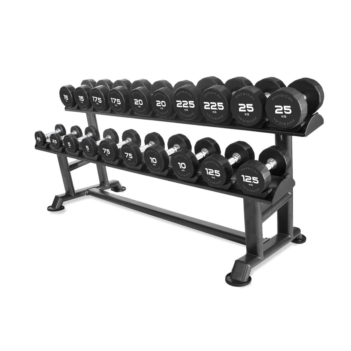 Dumbbell sets 2025 with rack uk