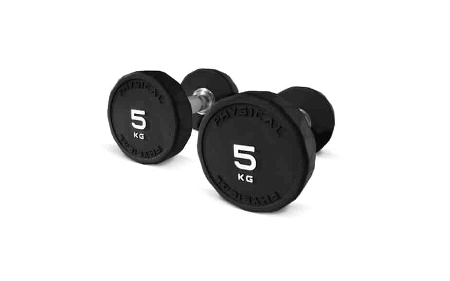 Physical RBX Rubber Dumbbell Sets