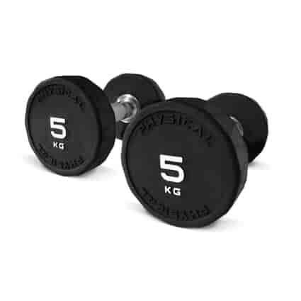 Physical RBX Rubber Dumbbells
