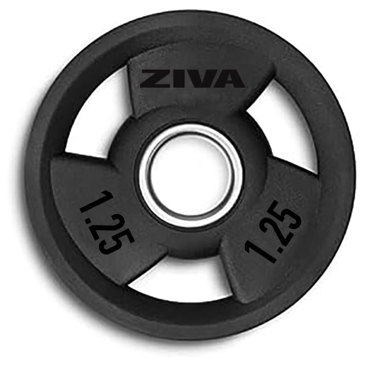ZIVA SL Rubber Grip Disc Single - Black ZIVA SL Rubber Grip Disc Single - Black