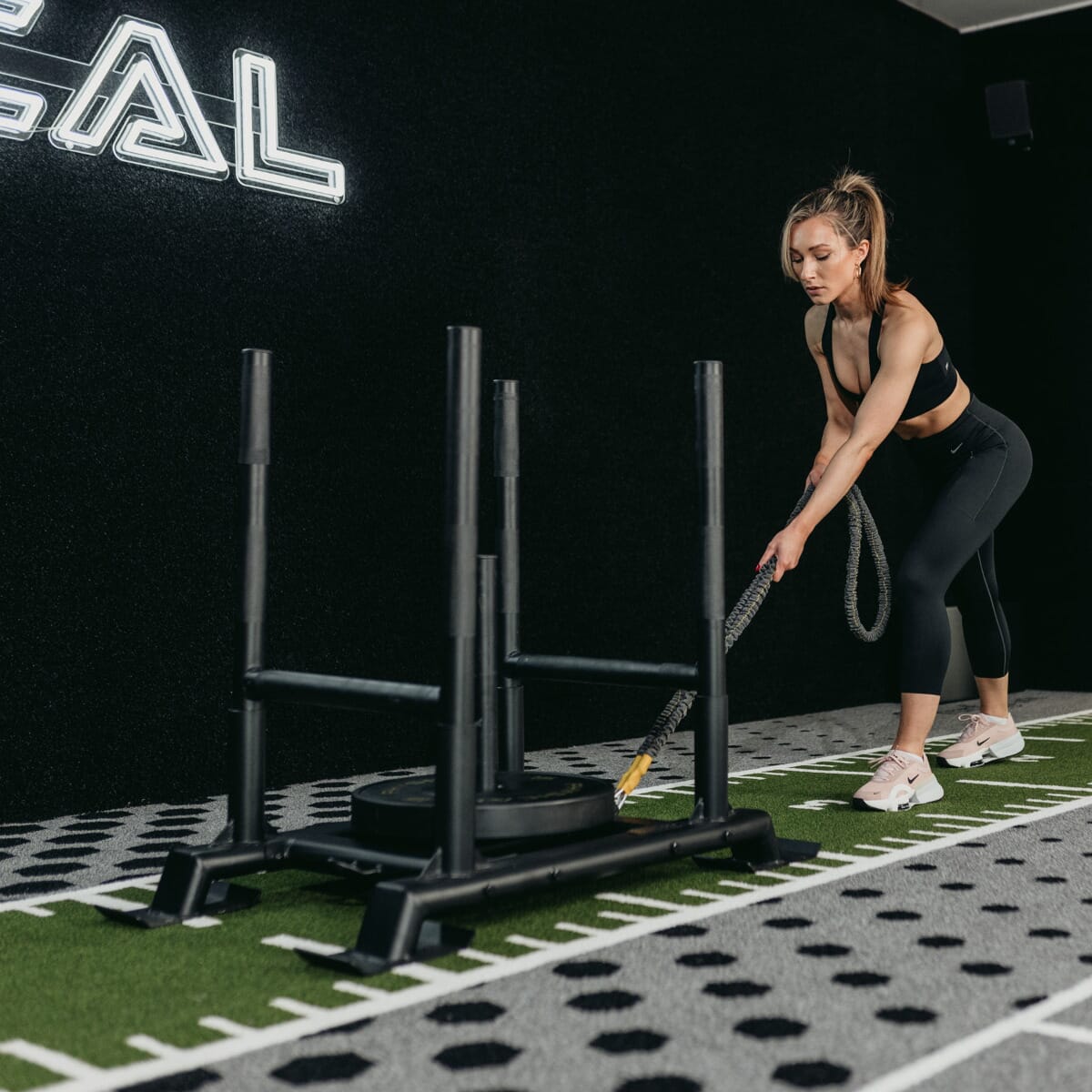 Sled on sale workout hiit