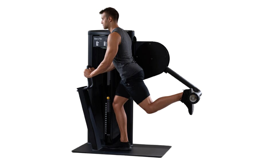Glute Pushdown Leg Press Down Machine Stepper Exercise Machine