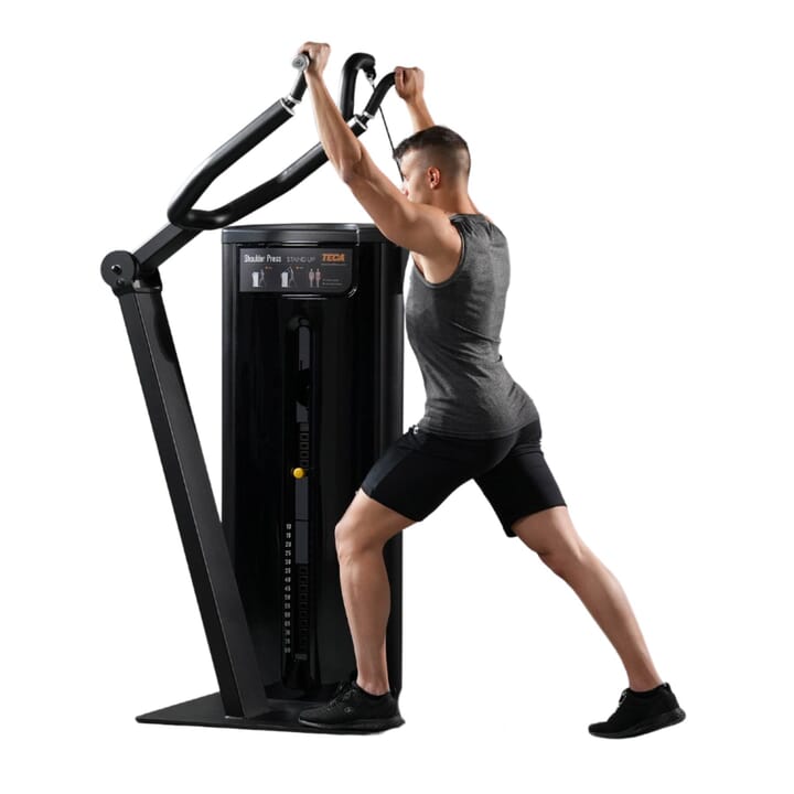 TECA Stand Up Shoulder Press Machine TECA Stand Up Shoulder Press Machine