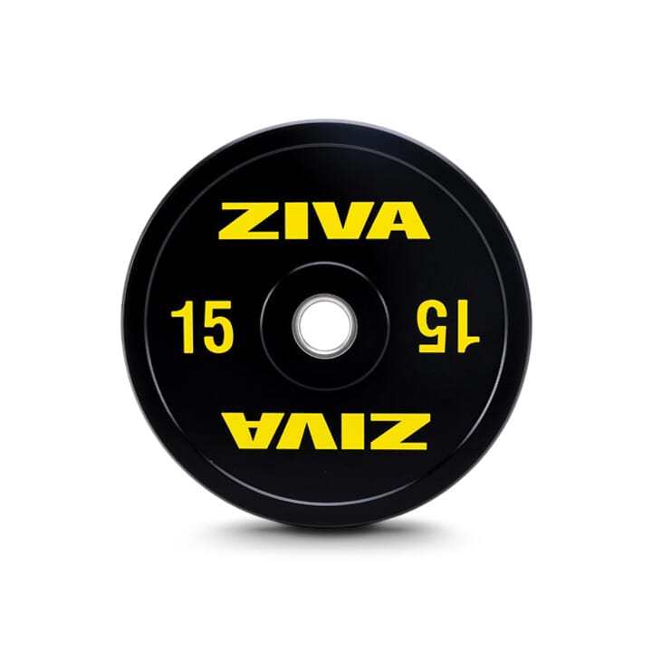 ZIVA XP Competition Coloured Bumper Plates - 15kg ZIVA XP Competition Coloured Bumper Plates - 15kg