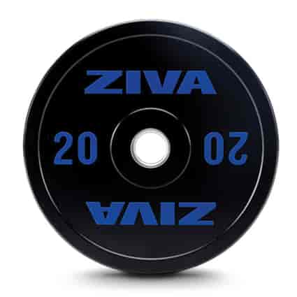 ZIVA XP Competition Coloured Bumper Plates - 20kg