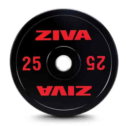 ZIVA XP Competition Coloured Bumper Plates - 25kg