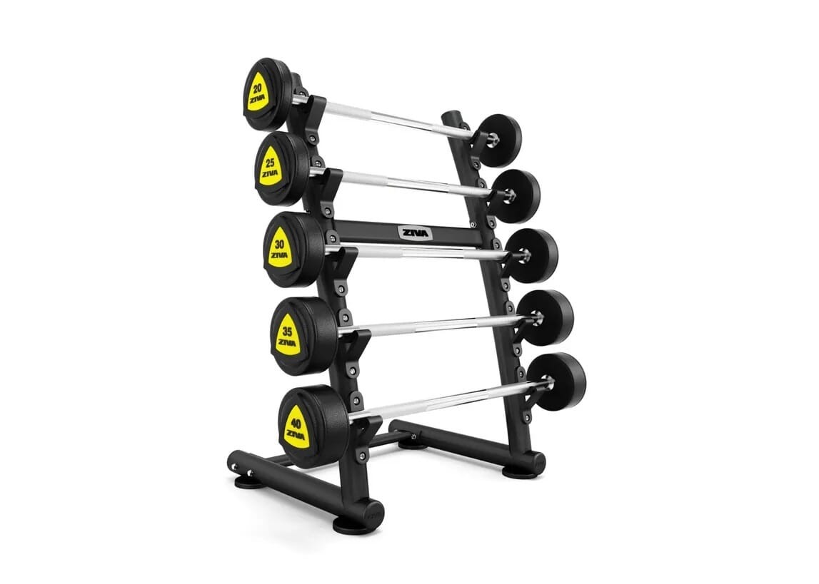 ZIVA ST2 Barbell Rack to hold 5 barbells Physical